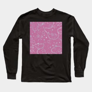 Metallic old pink Long Sleeve T-Shirt